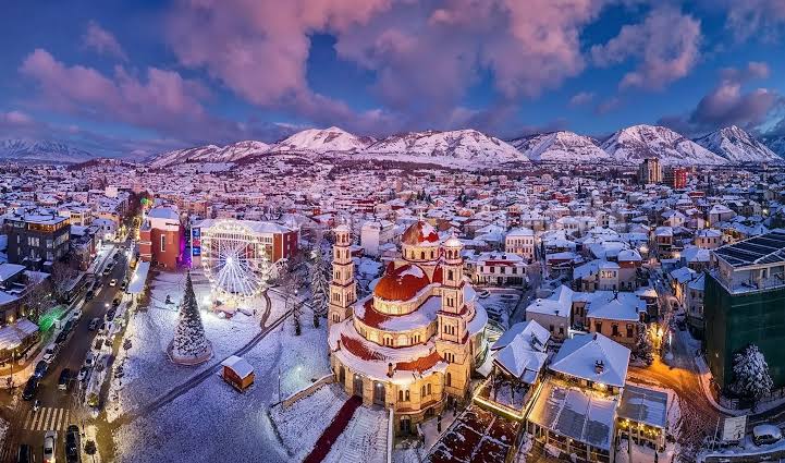 snowy villages