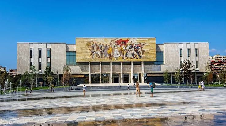 winter in Tirana